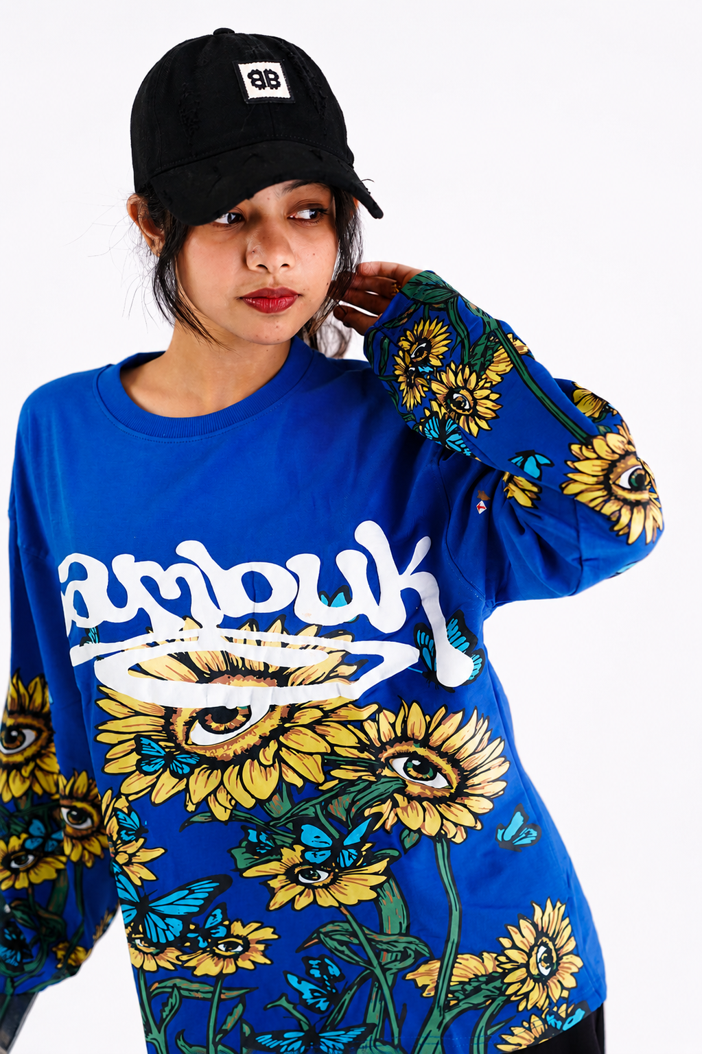 SUNFLOWER GRAPHIC LONG SLEEVE TEE