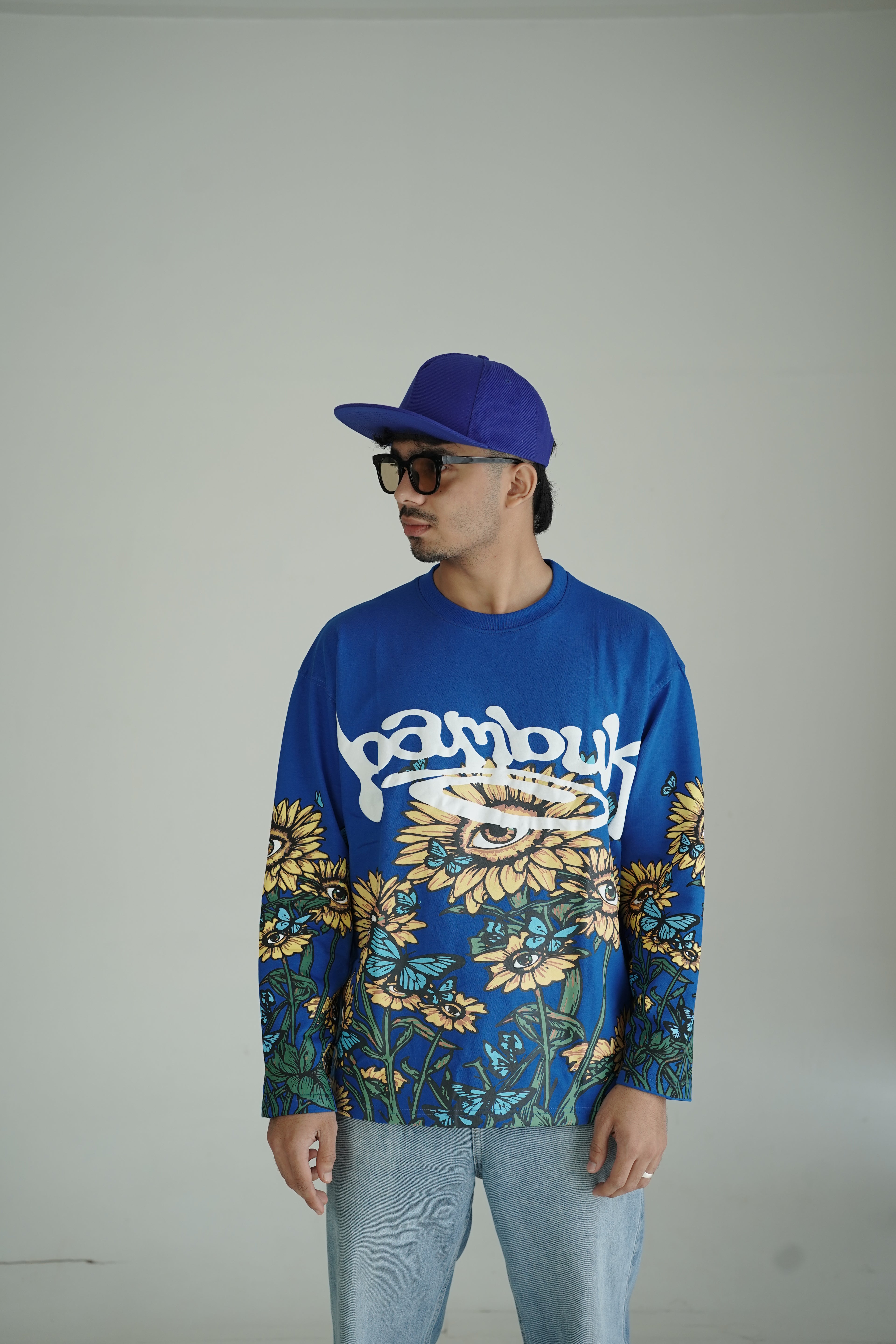 SUNFLOWER GRAPHIC LONG SLEEVE TEE
