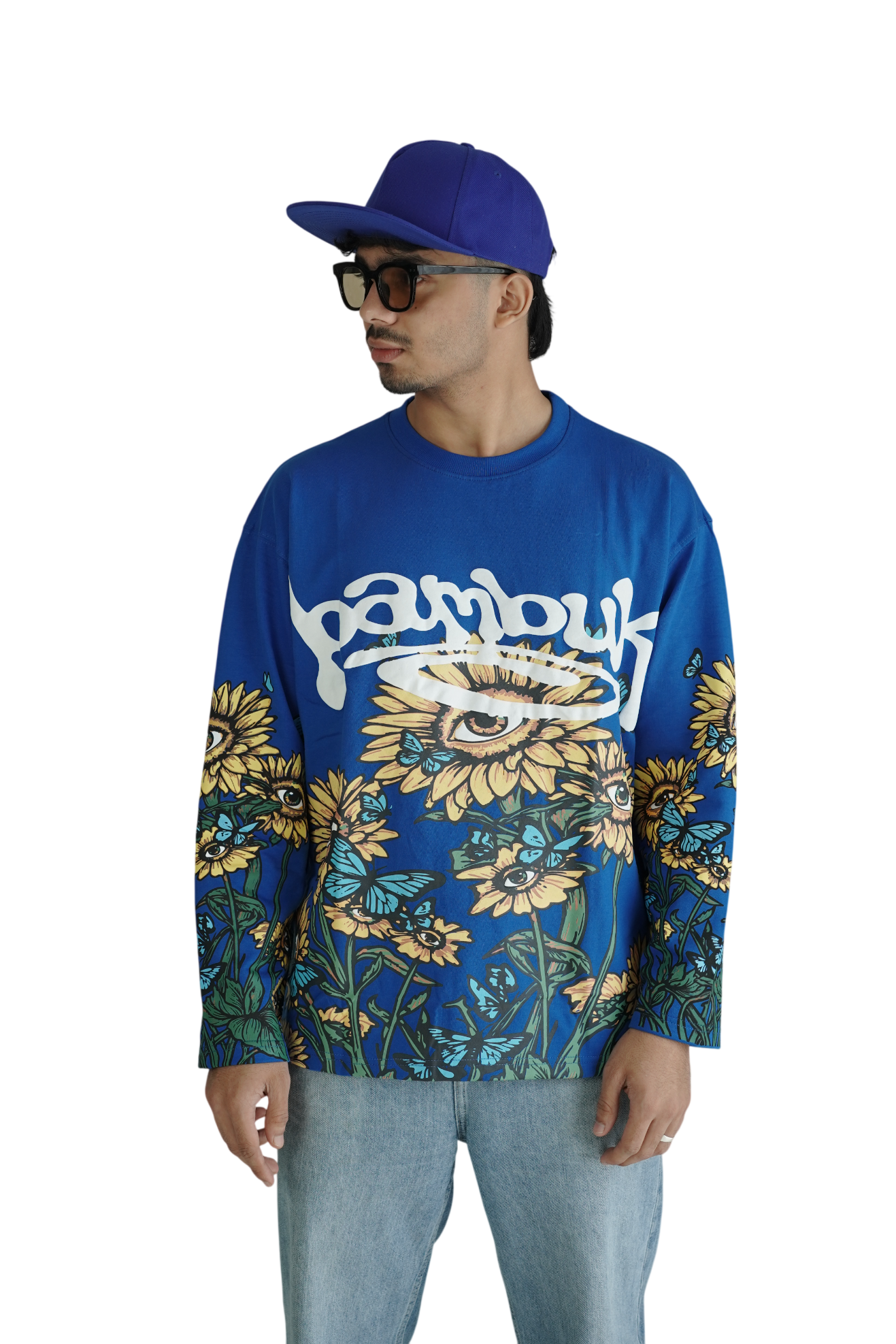 SUNFLOWER GRAPHIC LONG SLEEVE TEE