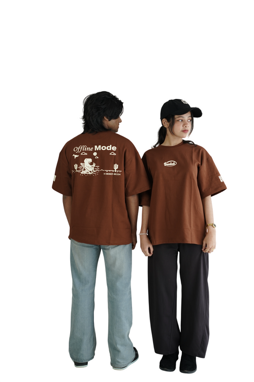 OFFLINE MODE OVERSIZED TEE