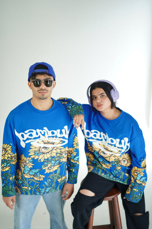 SUNFLOWER GRAPHIC LONG SLEEVE TEE
