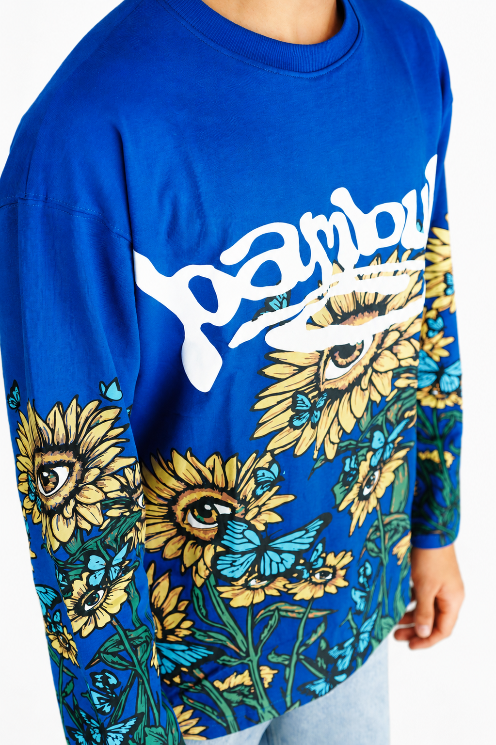 SUNFLOWER GRAPHIC LONG SLEEVE TEE